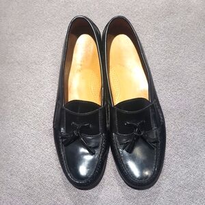 COLE HAAN ▪︎ Black Leather Tassled  Loafers, Size 13B